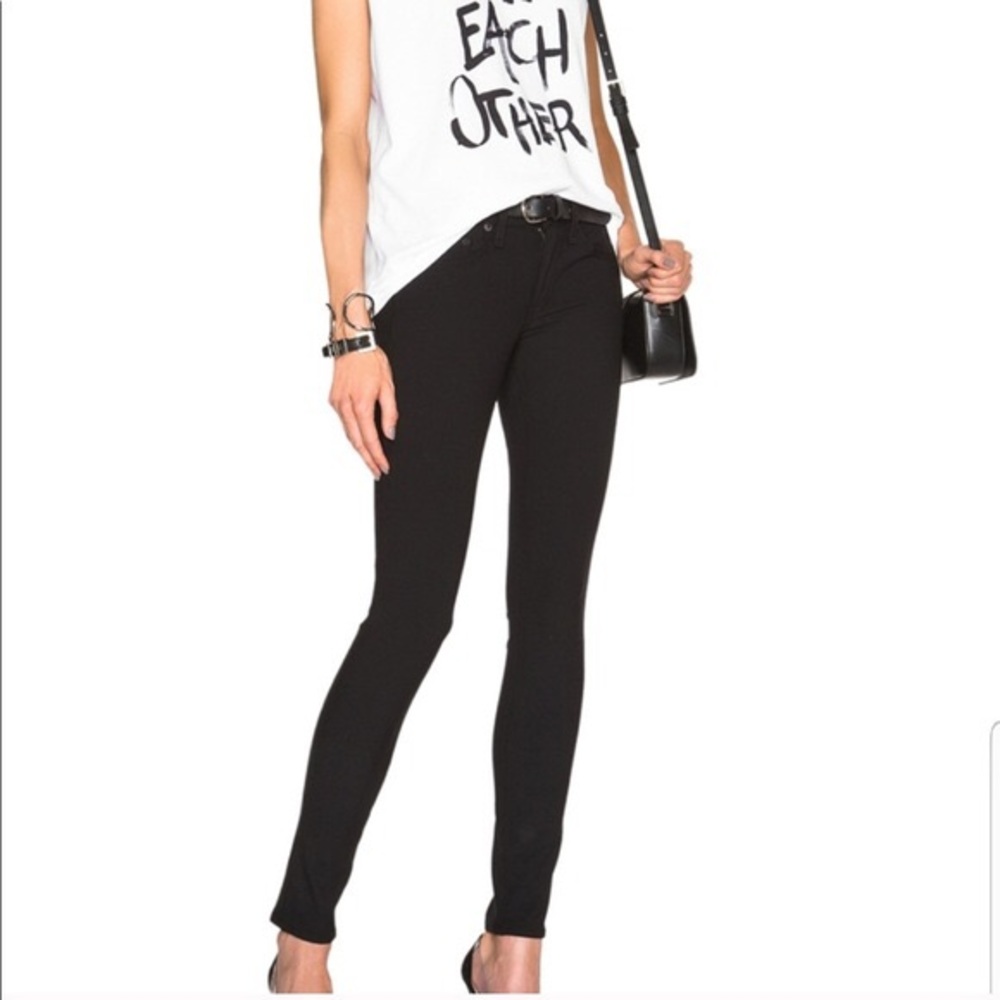 Super Skinny Black Rag & Bone Jeans